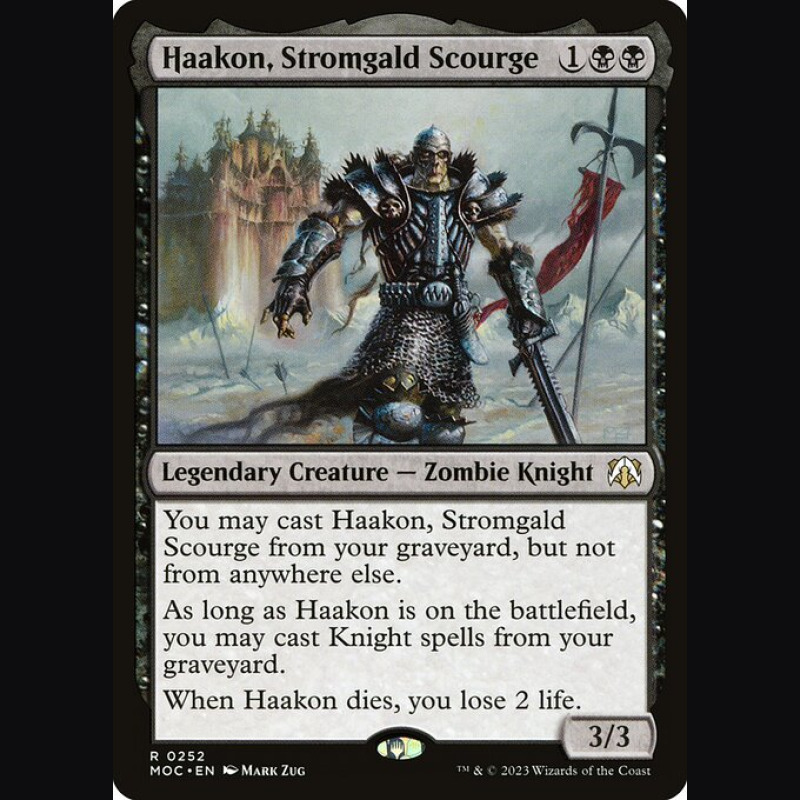 Haakon Stromgald Scourge - NM - No Foil - ES