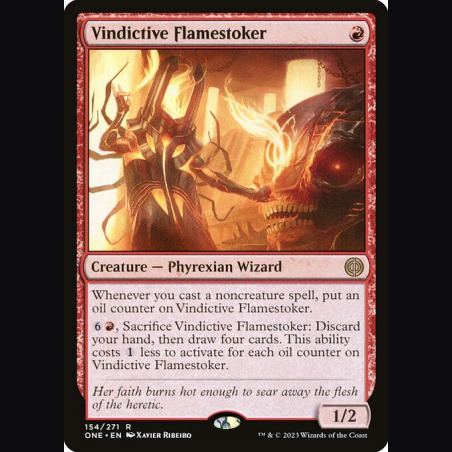 Vindictive Flamestoker - NM - No Foil - EN