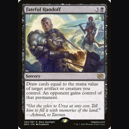 Fateful Handoff - NM - No Foil - ES