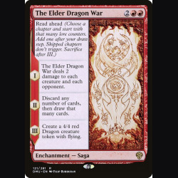 The Elder Dragon War - NM - No Foil - ES