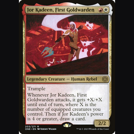 Jor Kadeen First Goldwarden - NM - No Foil - EN