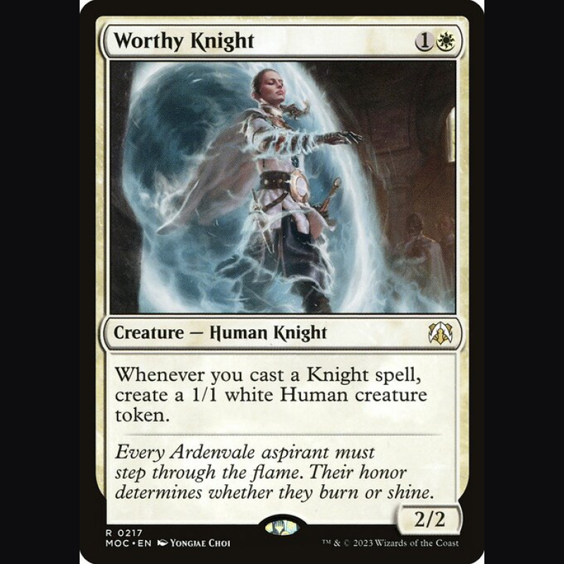 Worthy Knight - NM - No Foil - ES