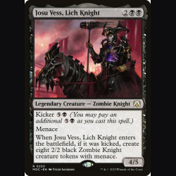 Josu Vess Lich Knight - NM - No Foil - ES