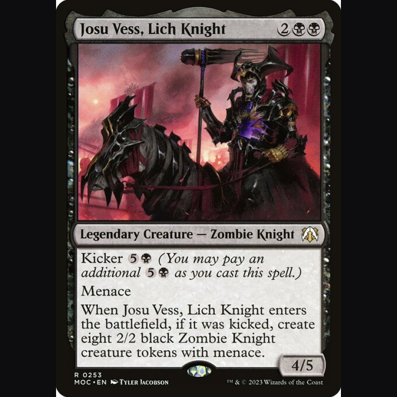 Josu Vess Lich Knight - NM - No Foil - ES