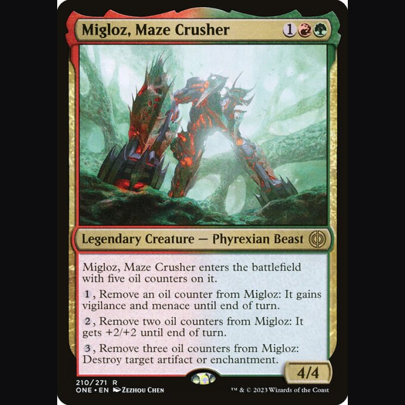 Migloz Maze Crusher - NM - No Foil - EN