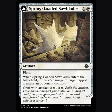 Spring-Loaded Sawblades // Bladewheel Chariot - NM - No Foil - EN