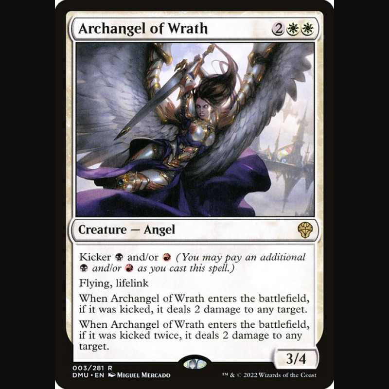 Archangel of Wrath - NM - No Foil - EN