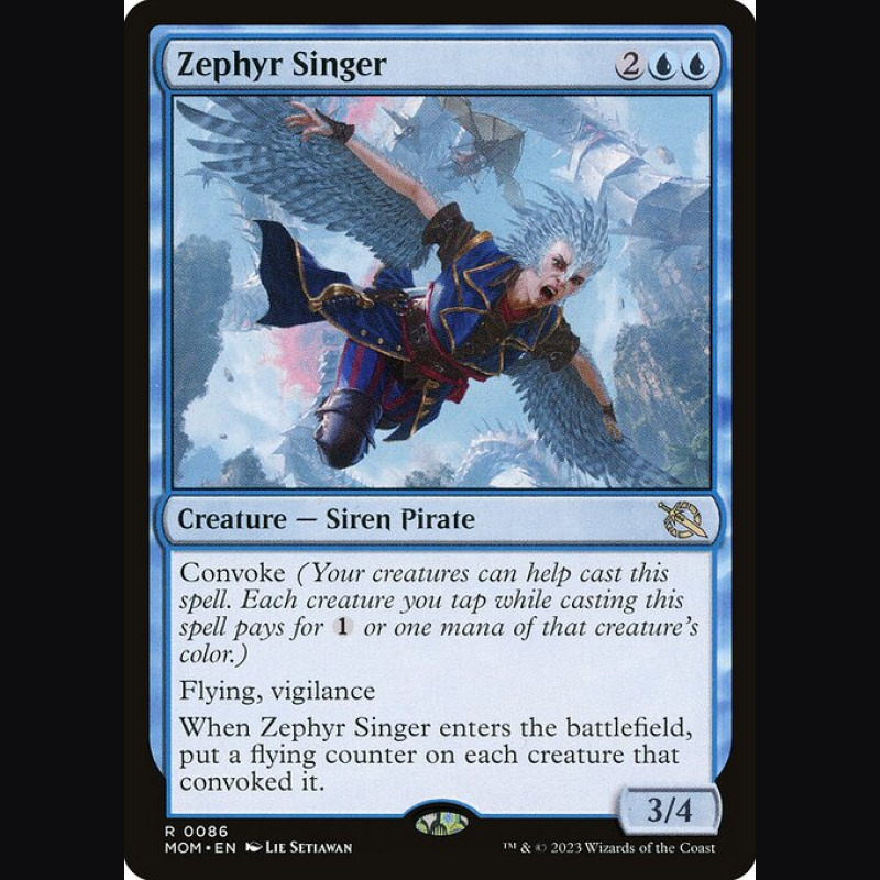 Zephyr Singer - NM - No Foil - ES
