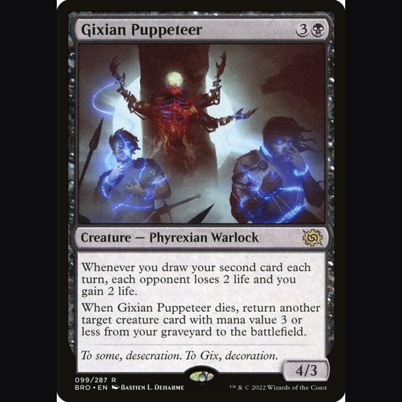 Gixian Puppeteer - NM - No Foil - ES
