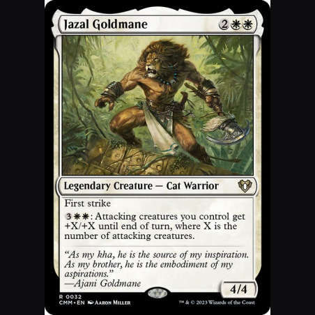Jazal Goldmane - NM - No Foil - EN