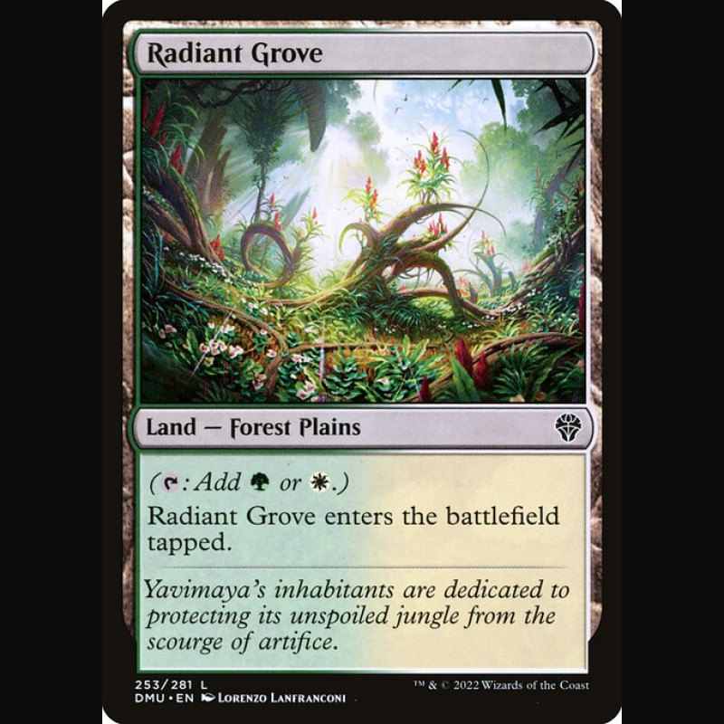 Radiant Grove - NM - No Foil - EN