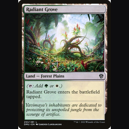 Radiant Grove - NM - No Foil - EN