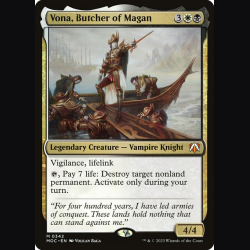 Vona Butcher of Magan - NM - No Foil - ES
