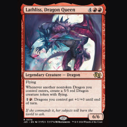 Lathliss Dragon Queen - NM - No Foil - EN