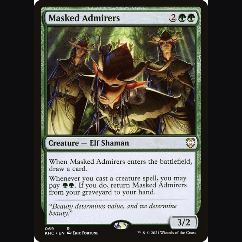 Masked Admirers - NM - No Foil - ES