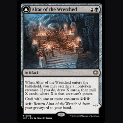 Altar of the Wretched // Wretched Bonemass - NM - No Foil - EN