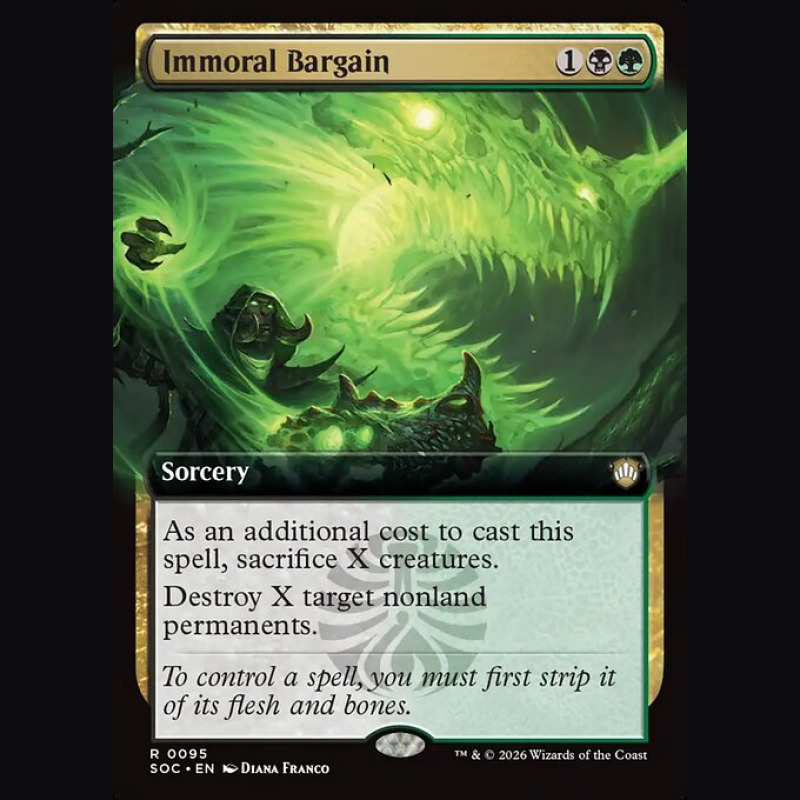 Immoral Bargain - NM - No Foil - EN