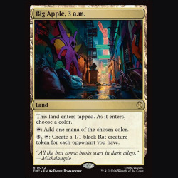 Big Apple 3 a.m. - NM - No Foil - EN