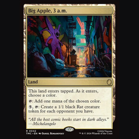 Big Apple 3 a.m. - NM - No Foil - EN
