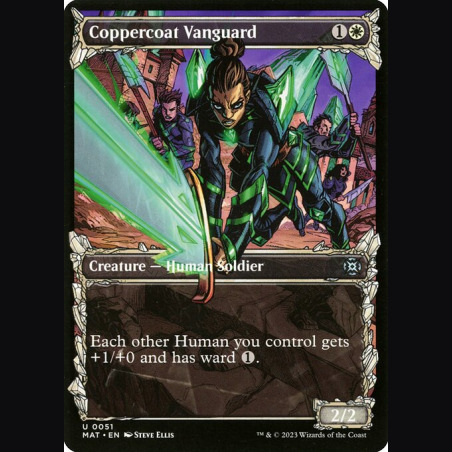 Coppercoat Vanguard - NM - Foil - EN