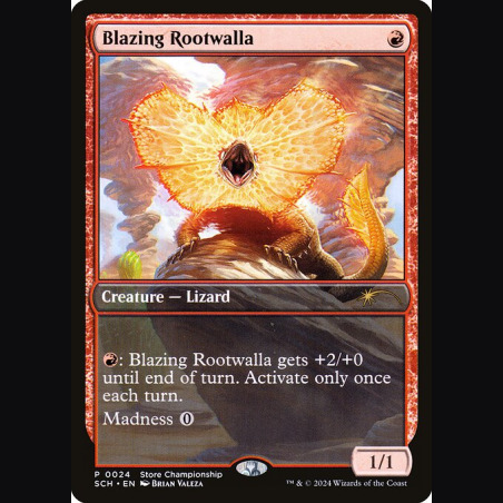 Blazing Rootwalla - NM - No Foil - EN