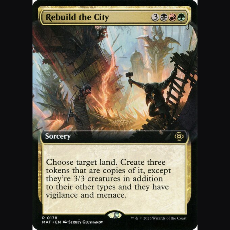 Rebuild the City - NM - Foil - EN