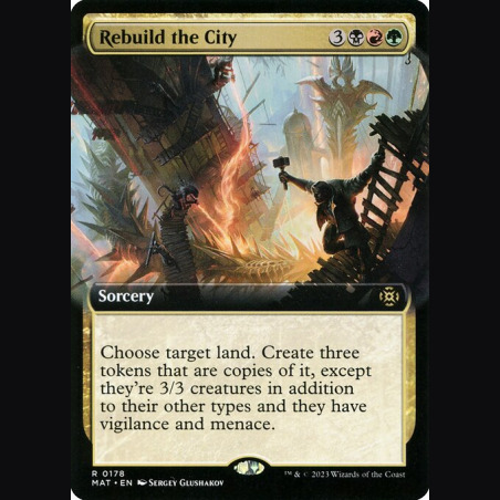 Rebuild the City - NM - Foil - EN