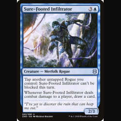 Sure-Footed Infiltrator - NM - No Foil - EN