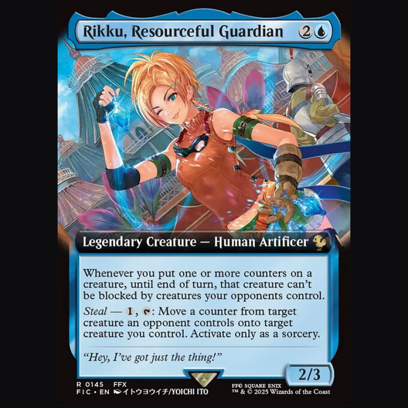 Rikku Resourceful Guardian - NM - No Foil - EN
