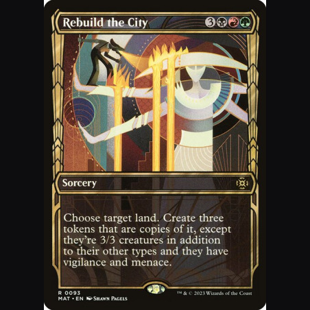 Rebuild the City - NM - Foil - EN