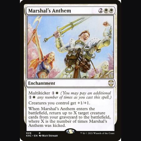 Marshal's Anthem - NM - No Foil - ES