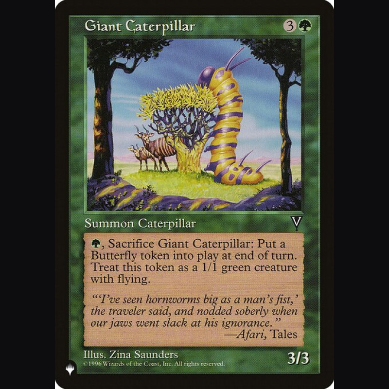 Giant Caterpillar - NM - No Foil - EN