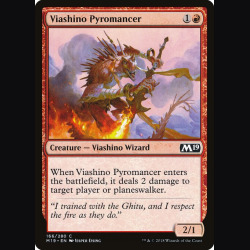 Viashino Pyromancer - NM - Foil - ES