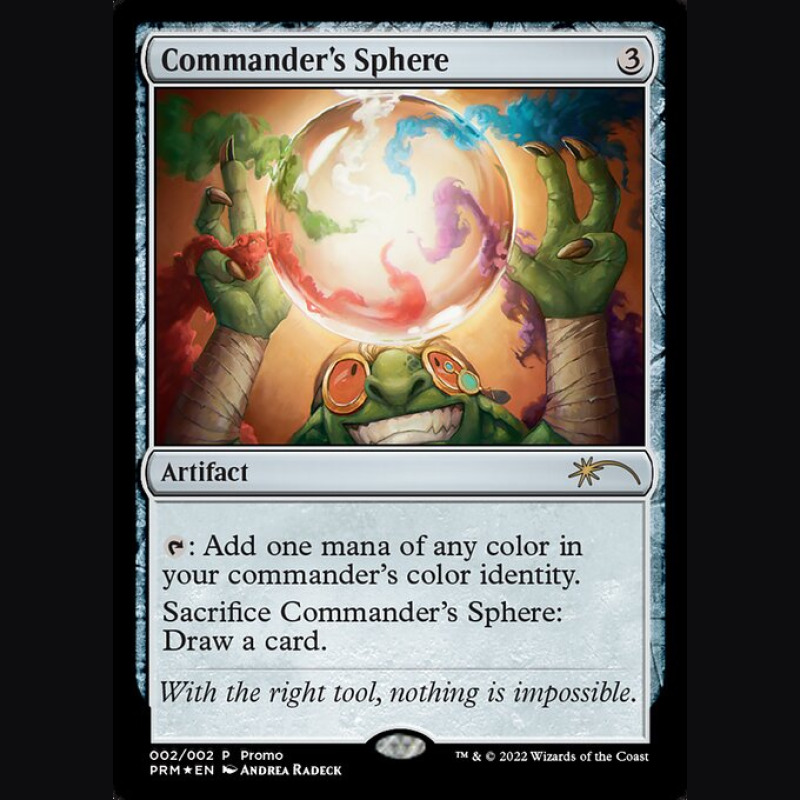Commander's Sphere - NM - Foil - EN