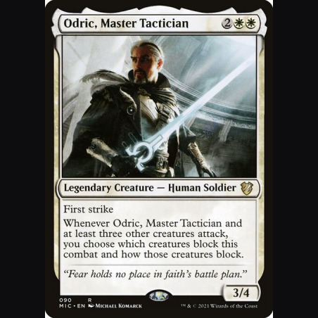 Odric Master Tactician - NM - No Foil - EN