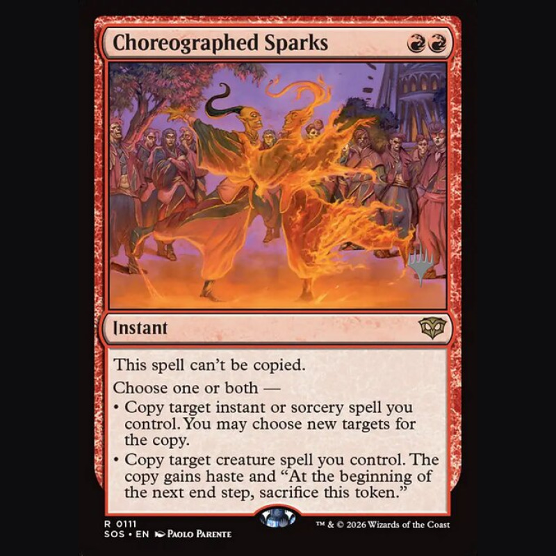 Choreographed Sparks - NM - Foil - EN