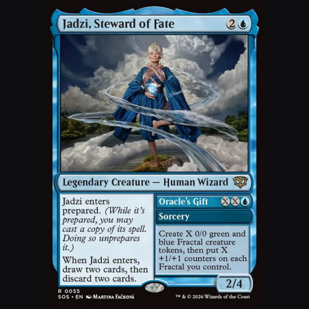 Jadzi Steward of Fate // Oracle's Gift - NM - No Foil - ES