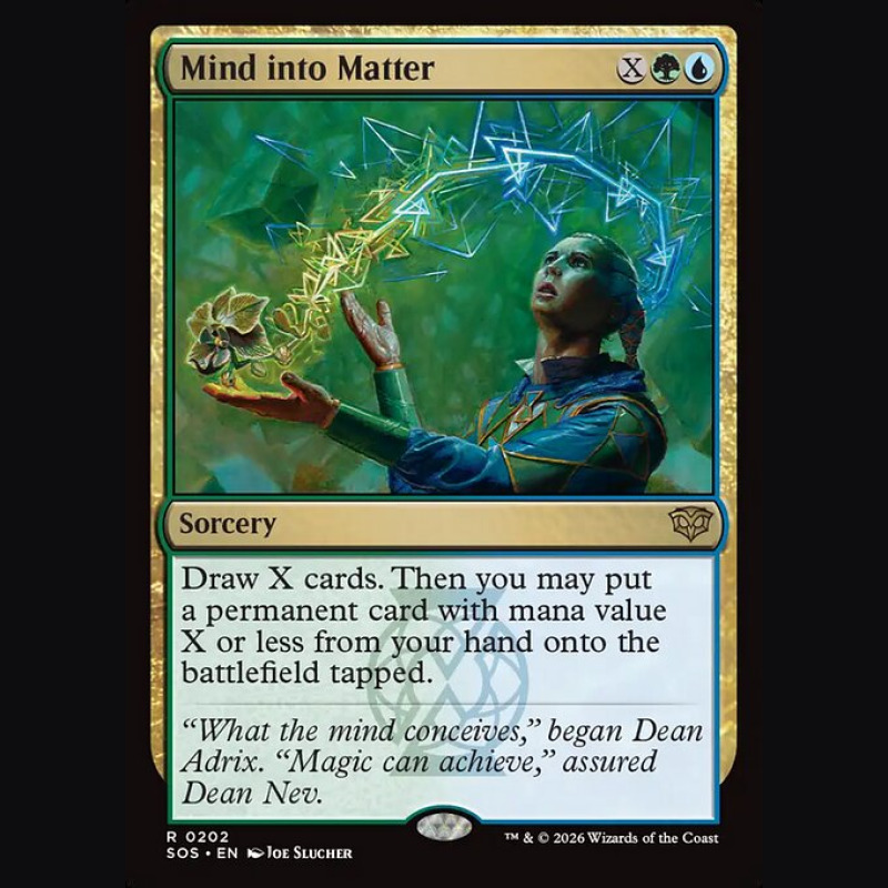 Mind into Matter - NM - No Foil - ES