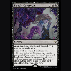 Deadly Cover-Up - NM - Foil - ES