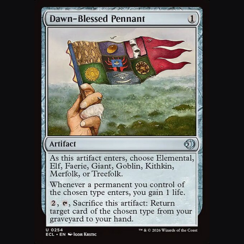 Dawn-Blessed Pennant - NM - No Foil - EN