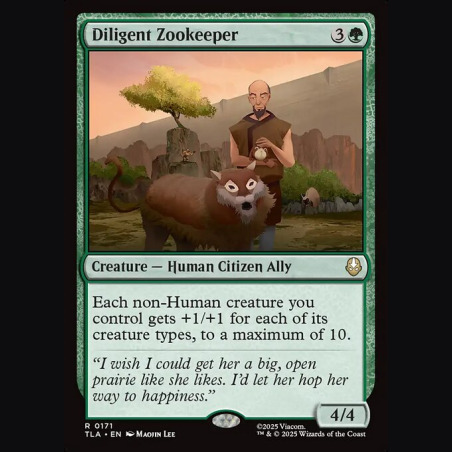 Diligent Zookeeper - NM - No Foil - EN