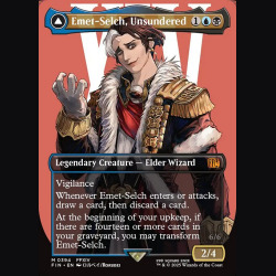Emet-Selch Unsundered // Hades Sorcerer of Eld - NM - Foil - EN