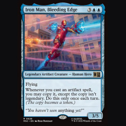 Iron Man Bleeding Edge - NM - No Foil - EN