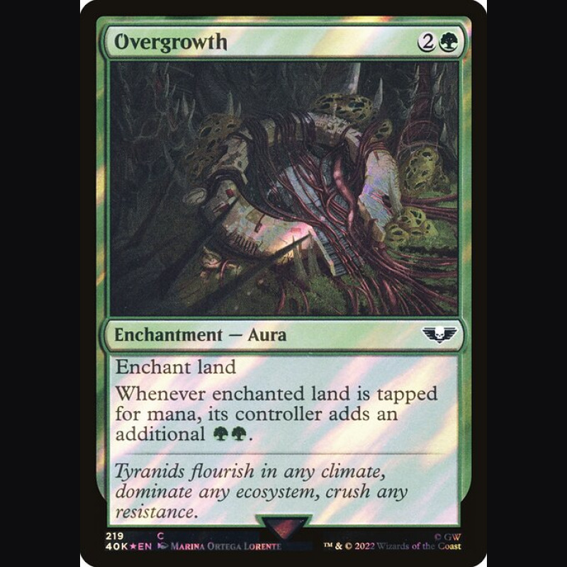 Overgrowth - NM - Surge Foil - ES