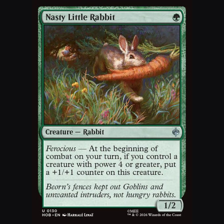 Nasty Little Rabbit - NM - No Foil - EN