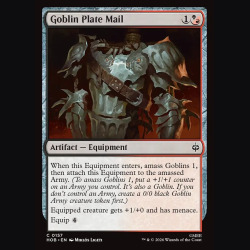 Goblin Plate Mail - NM - No Foil - EN