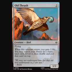 Old Thrush - NM - Foil - ES