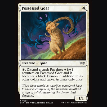Possessed Goat - NM - No Foil - ES