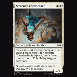 Acrobatic Cheerleader - NM - No Foil - ES