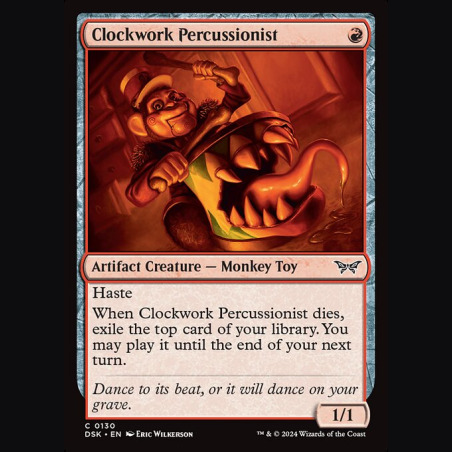 Clockwork Percussionist - NM - No Foil - ES